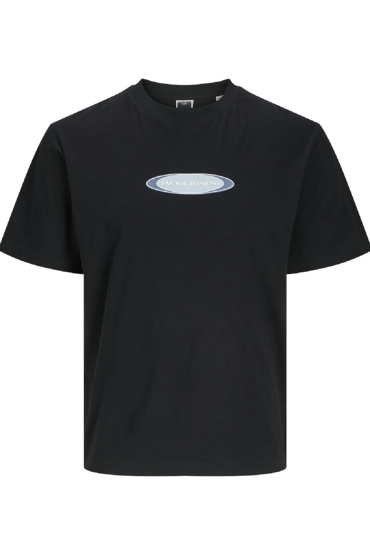 تی‌شرت مردانه مشکی طرح‌دار ۱۲۲۷۳۸۸۰ جک اند جونز تی شرت ورزشی Jack & Jones