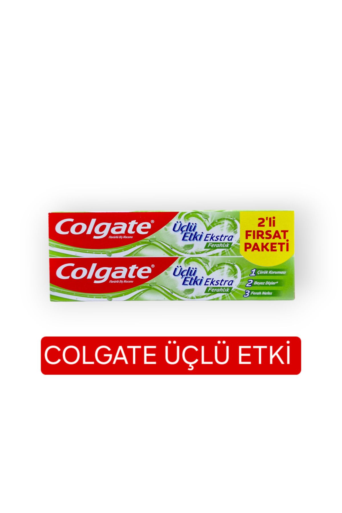 Colgate Diş Macunu 2'li Paket