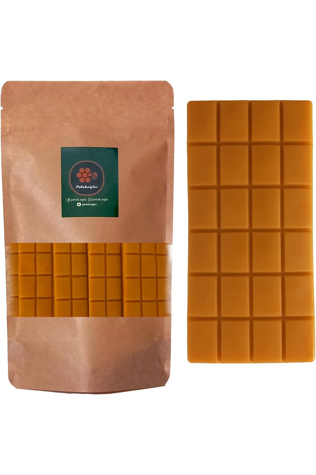 STOREMAX mrttnca (320Gr) Saf Balmumu Doğal Katkısız Lüks Bal Mumu Kolay Kırılabilir, Kolay Kullanımlı