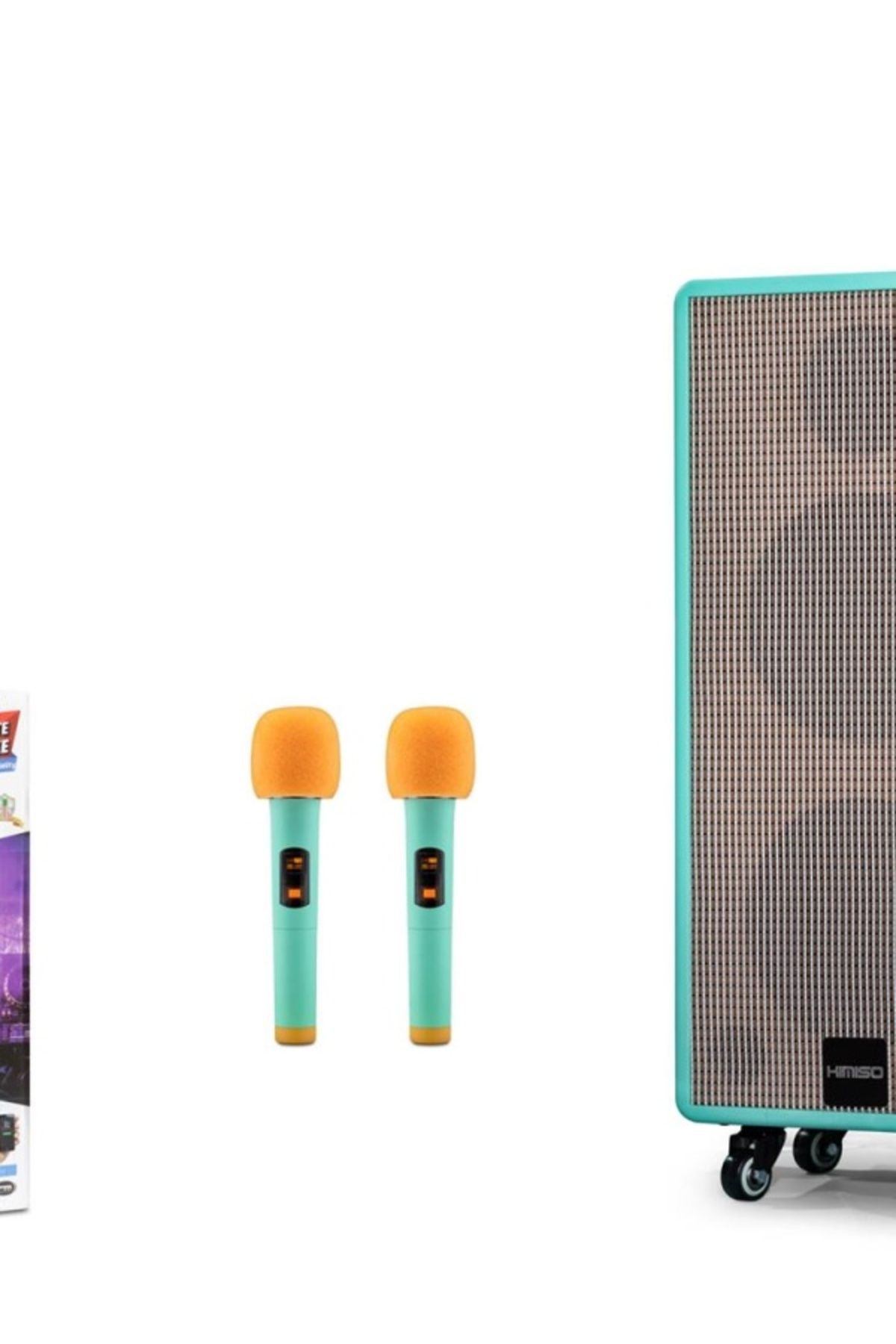 KİMİSO Kimiso QSW5 Bluetooth Speaker 2x8" 370-290-710MM Usb - Fm - Tf - Aux - Tws - Bluetooth