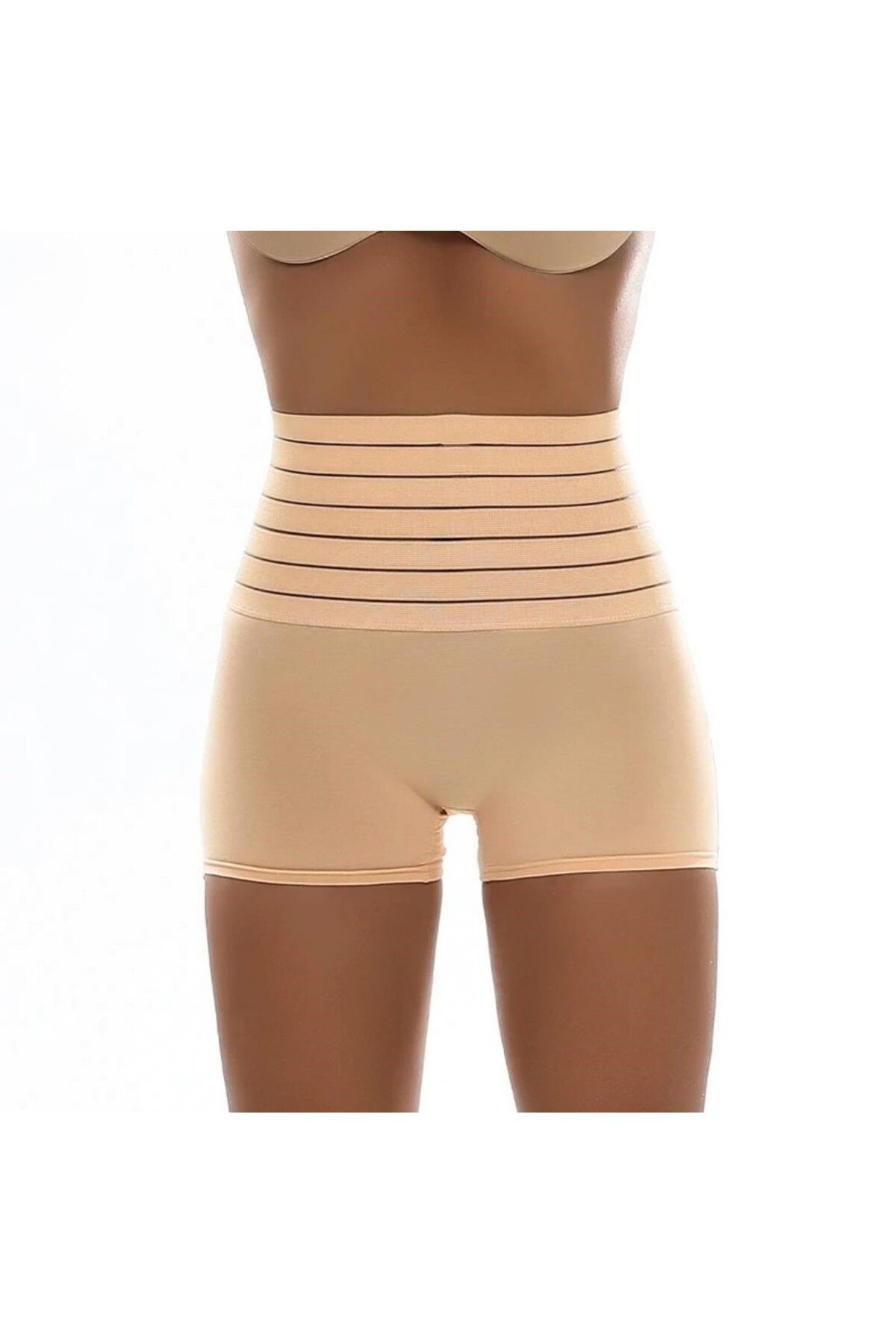 SAUNA SUIT-Corset boxer pentru femei cu talie înaltă pentru abdomen și burtă 7