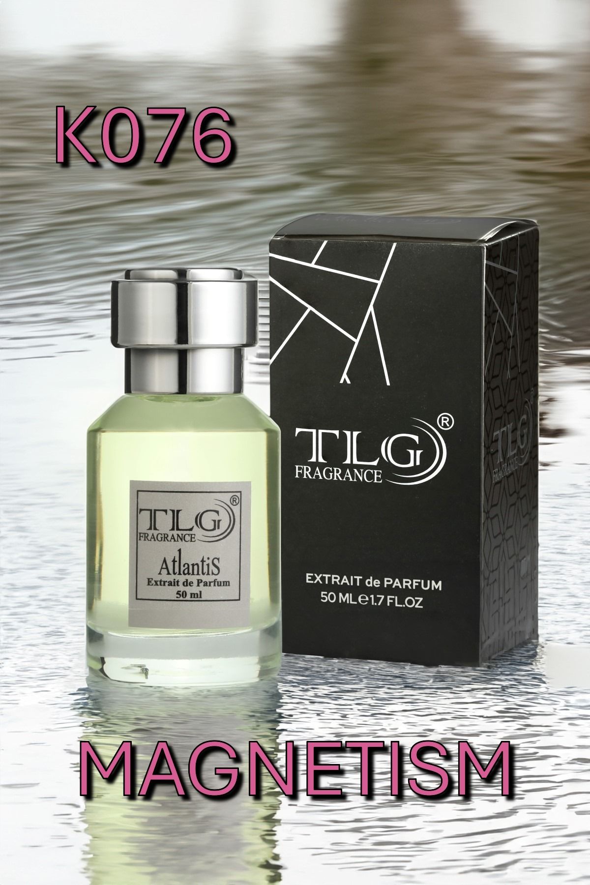 TLG K076 TLG Magnetism Extrait Kadın Parfümü, 50 ml