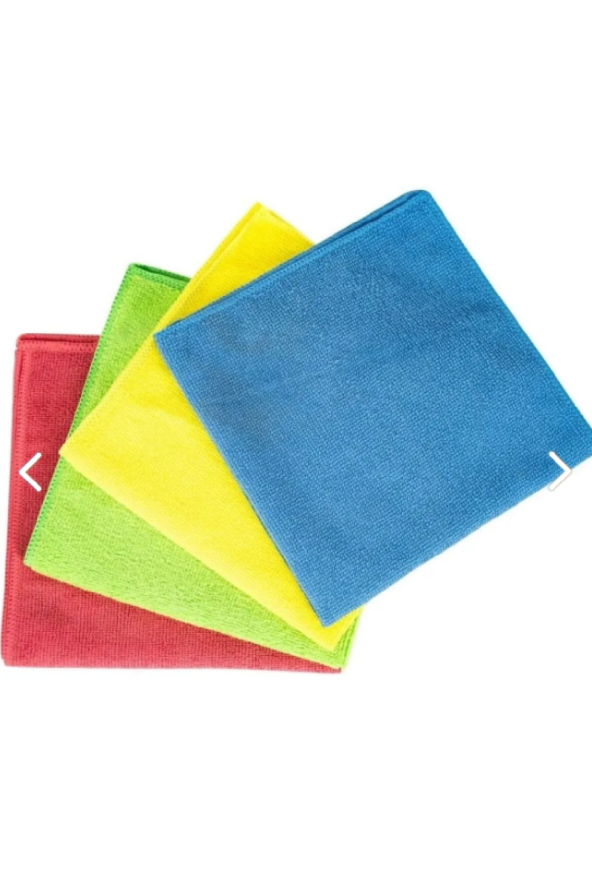 ESM Noche %100 Microfiber  40x40 cm Temizlik Bezi 4 Adet  - Mutfak - Banyo - Yer Bezi - 4 Renk