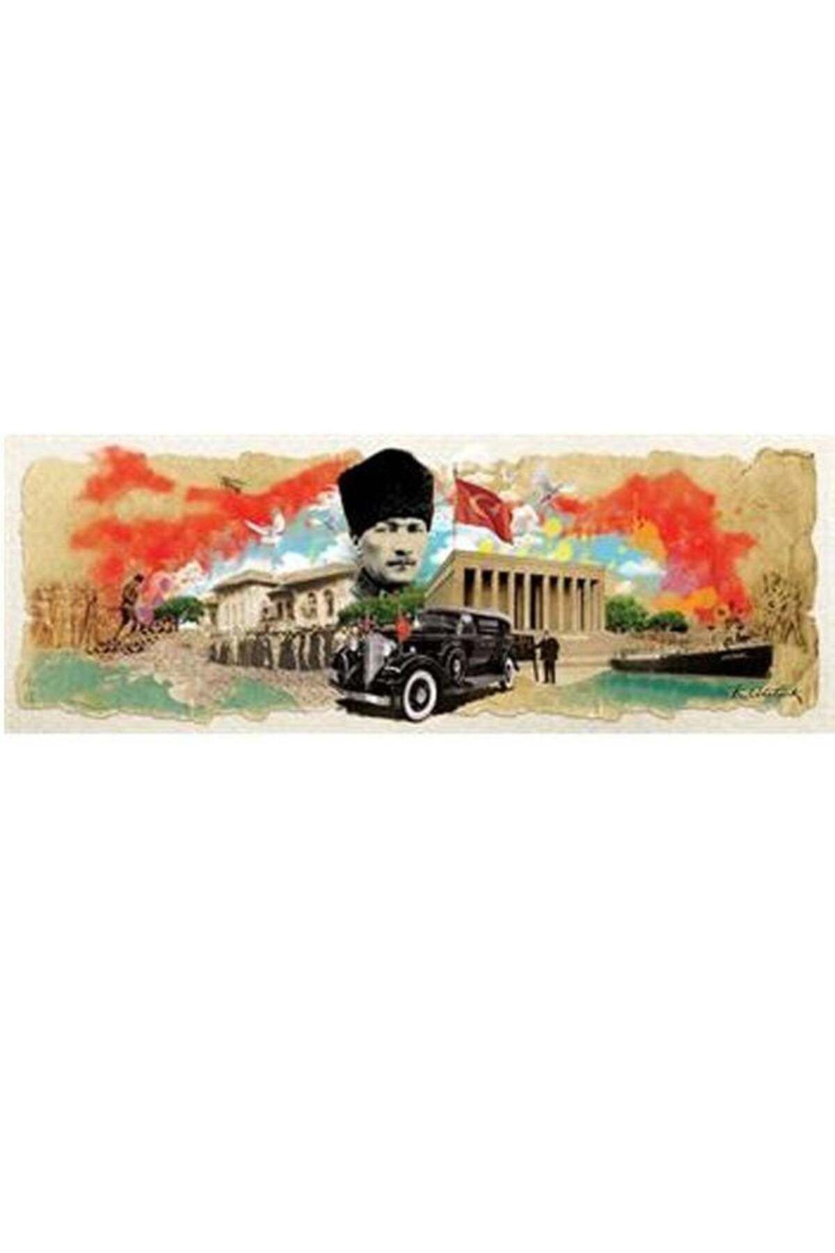 Greatmark 4476 Art Puzzle Atatürk Kolajı 1000 Parça Panorama Puzzle