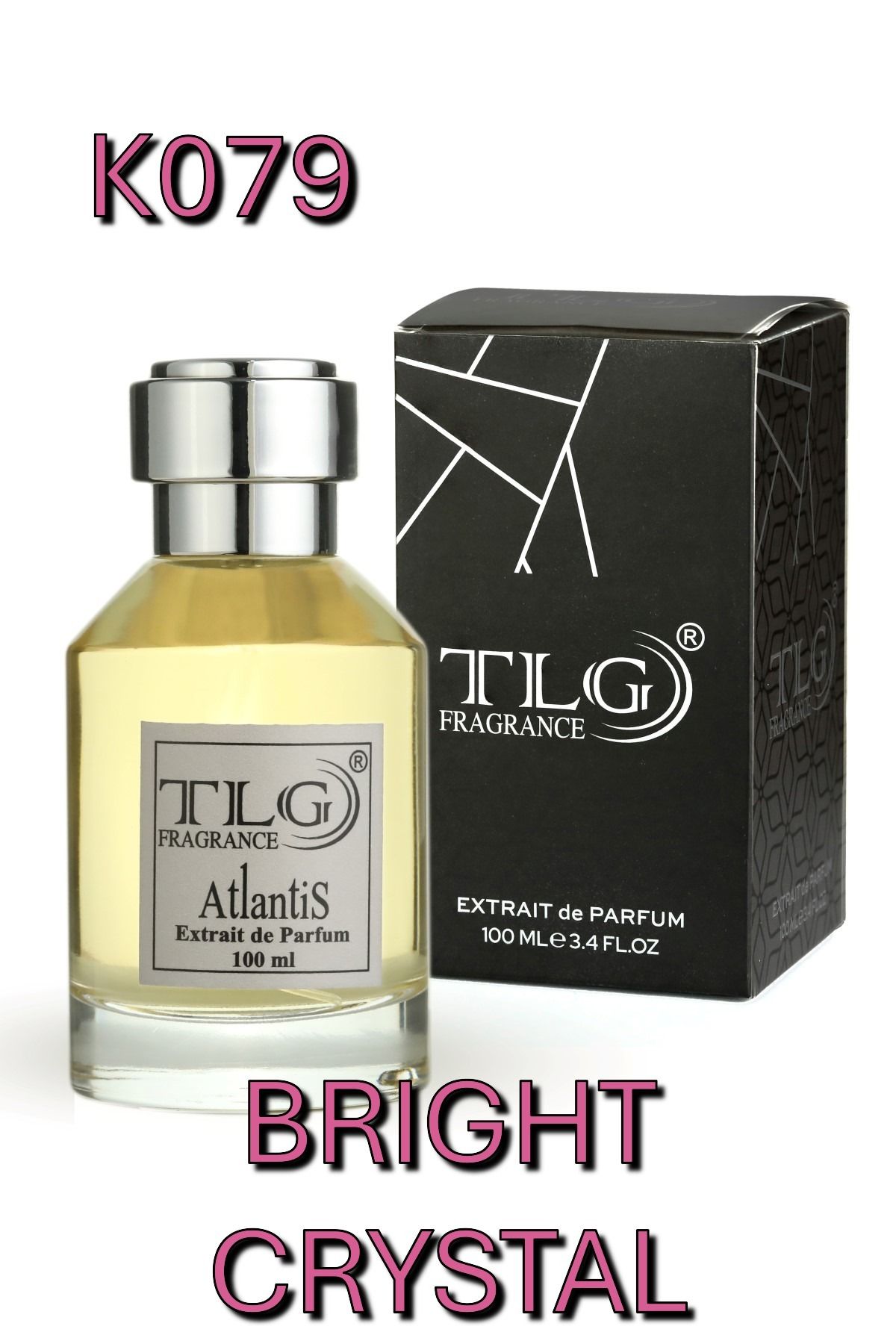 TLG K079 TLG Bright Crystal Extrait Kadın Parfümü, 100 ml