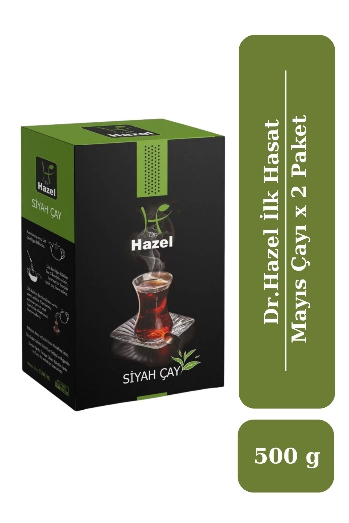 Dr.Hazel Drhazel İlk Hasat Mayıs Çayı 500 gr x 2 Paket