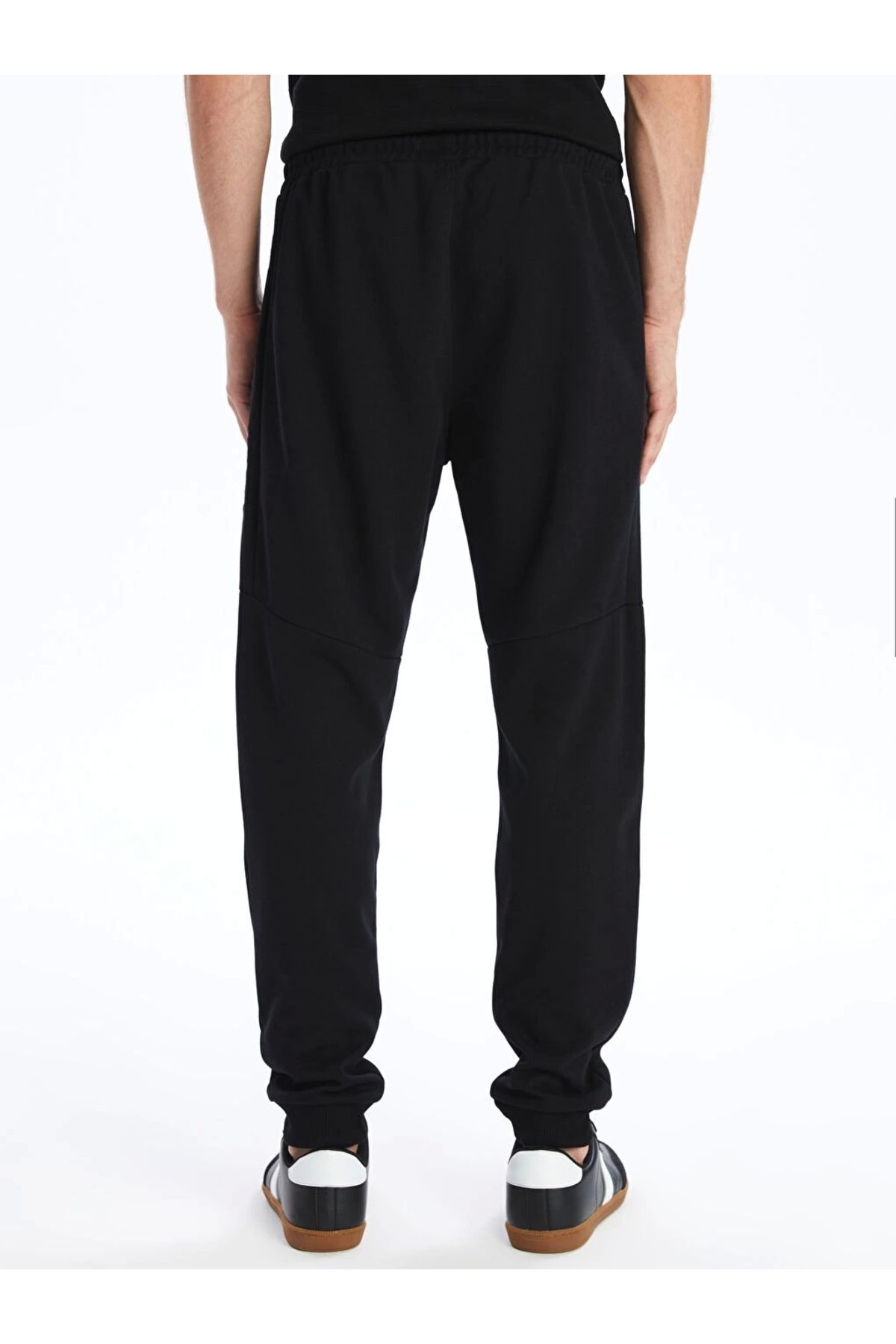 LC Waikiki-Lcw Casual Black Slim Fit Men's Jogger Sweatpants 4