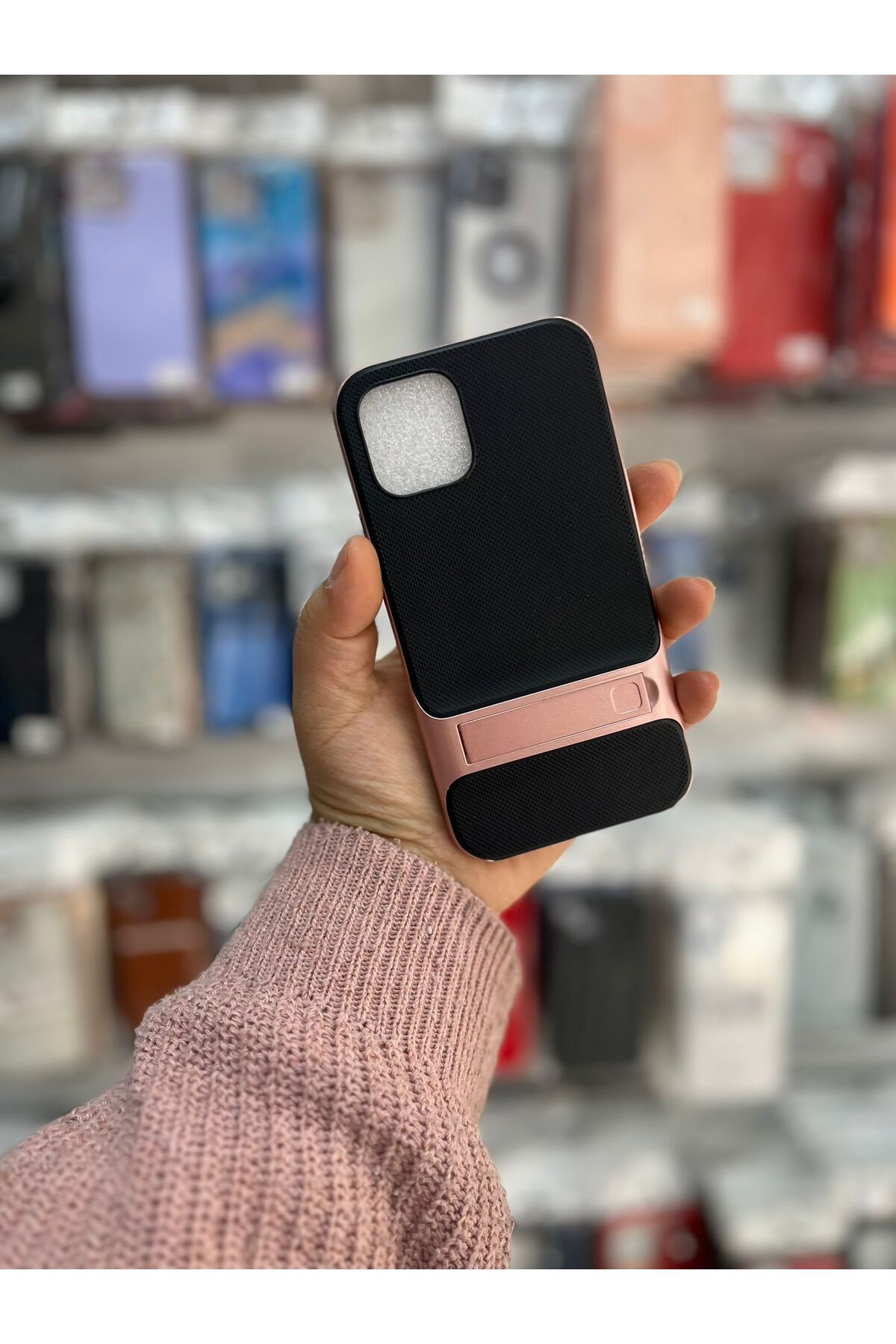 TECNOTREND APPLE İPHONE 11 PRO STANDLI VERUS SİLİKON KAPAK