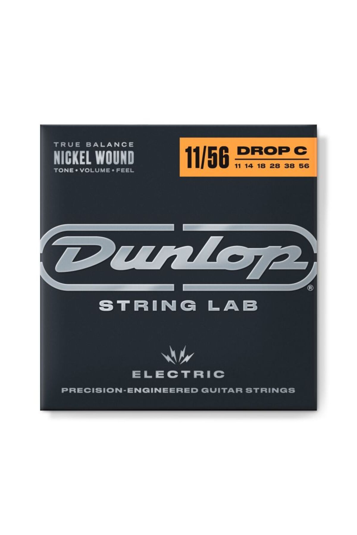 Jim Dunlop DEN1156DC EG-NKL Drop C Elektro Gitar Teli (11/56)