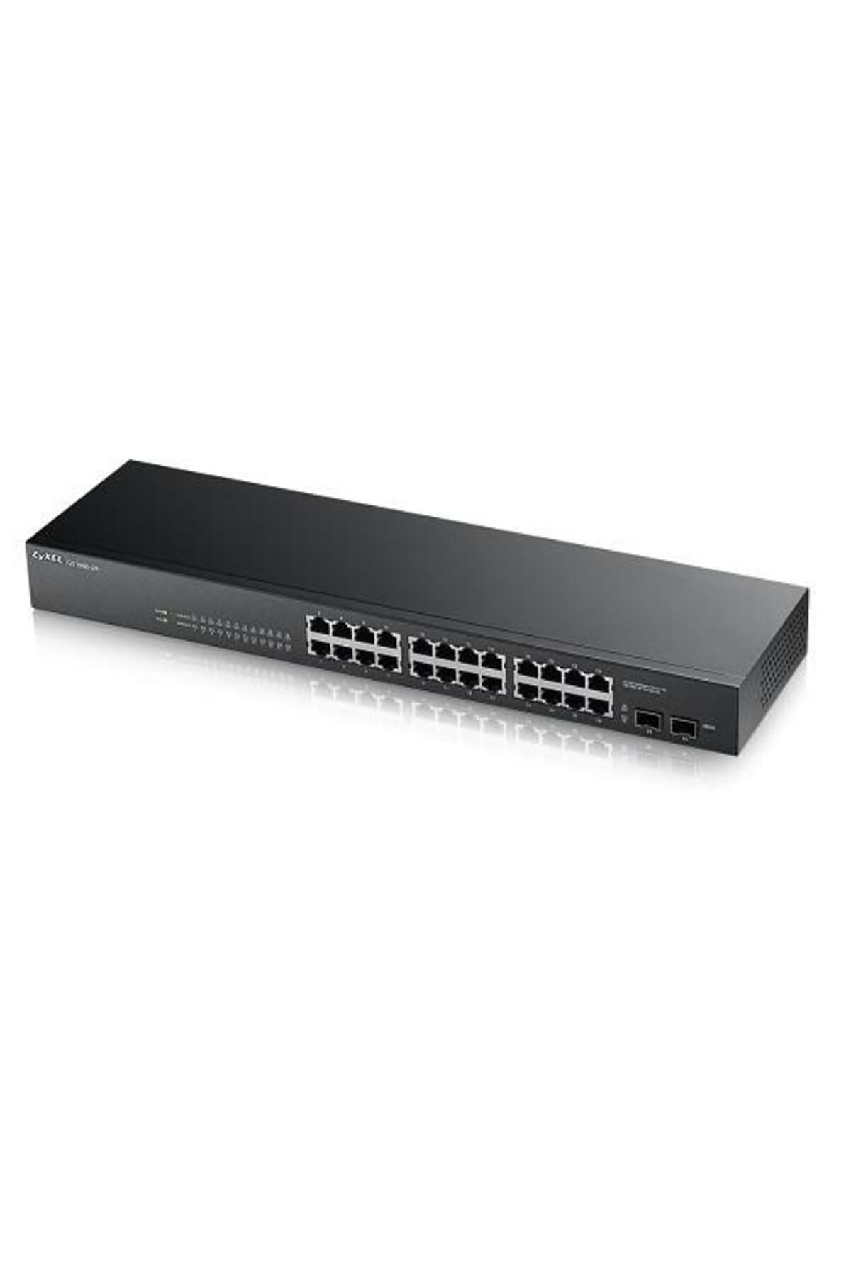 ZyXEL 24port GS1900-24 GIGABIT 2X SFP Yönetilebilir Switch RackMount