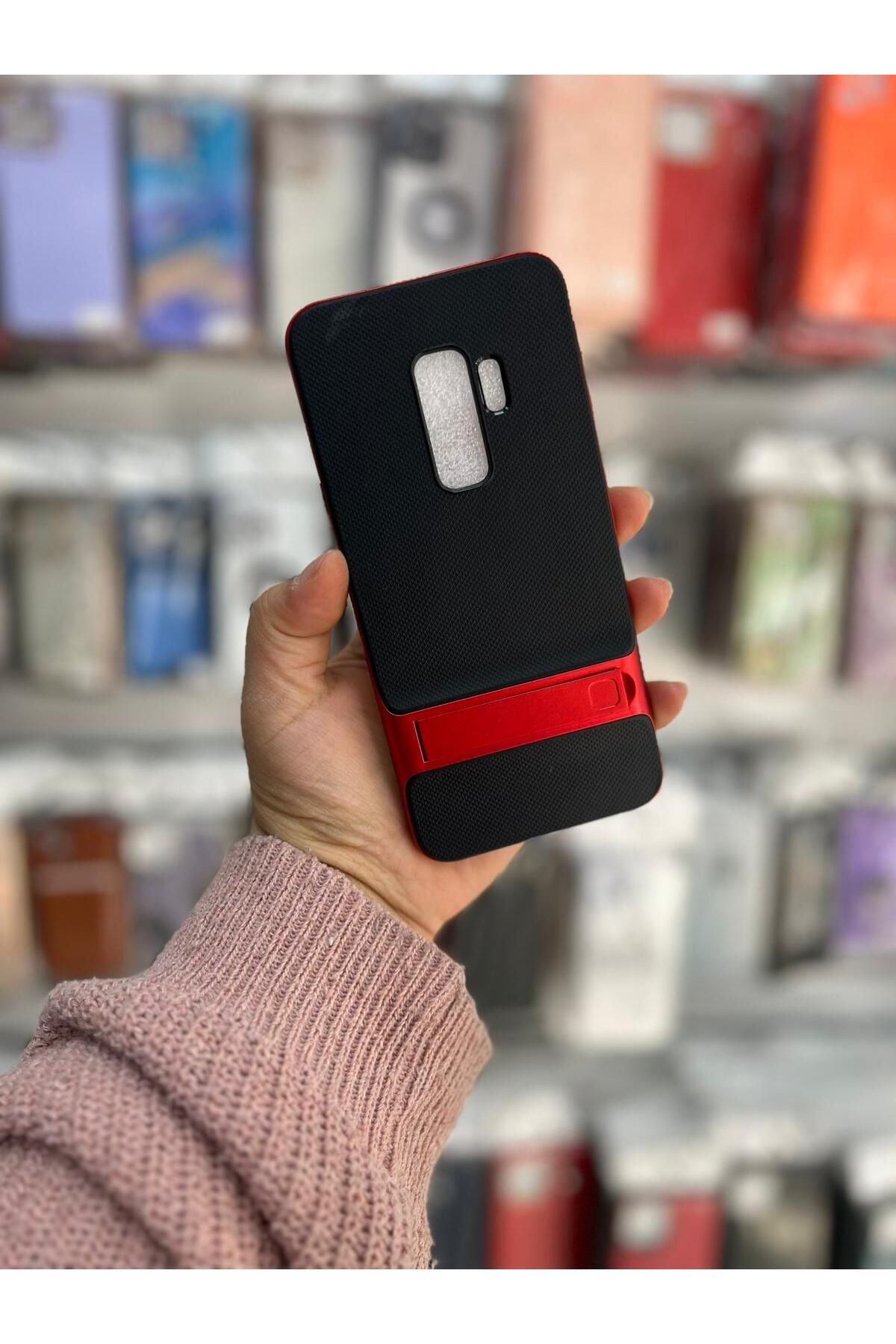 TECNOTREND Samsung Galaxy S9 PLUS STANDLI VERUS SİLİKON KAPAK