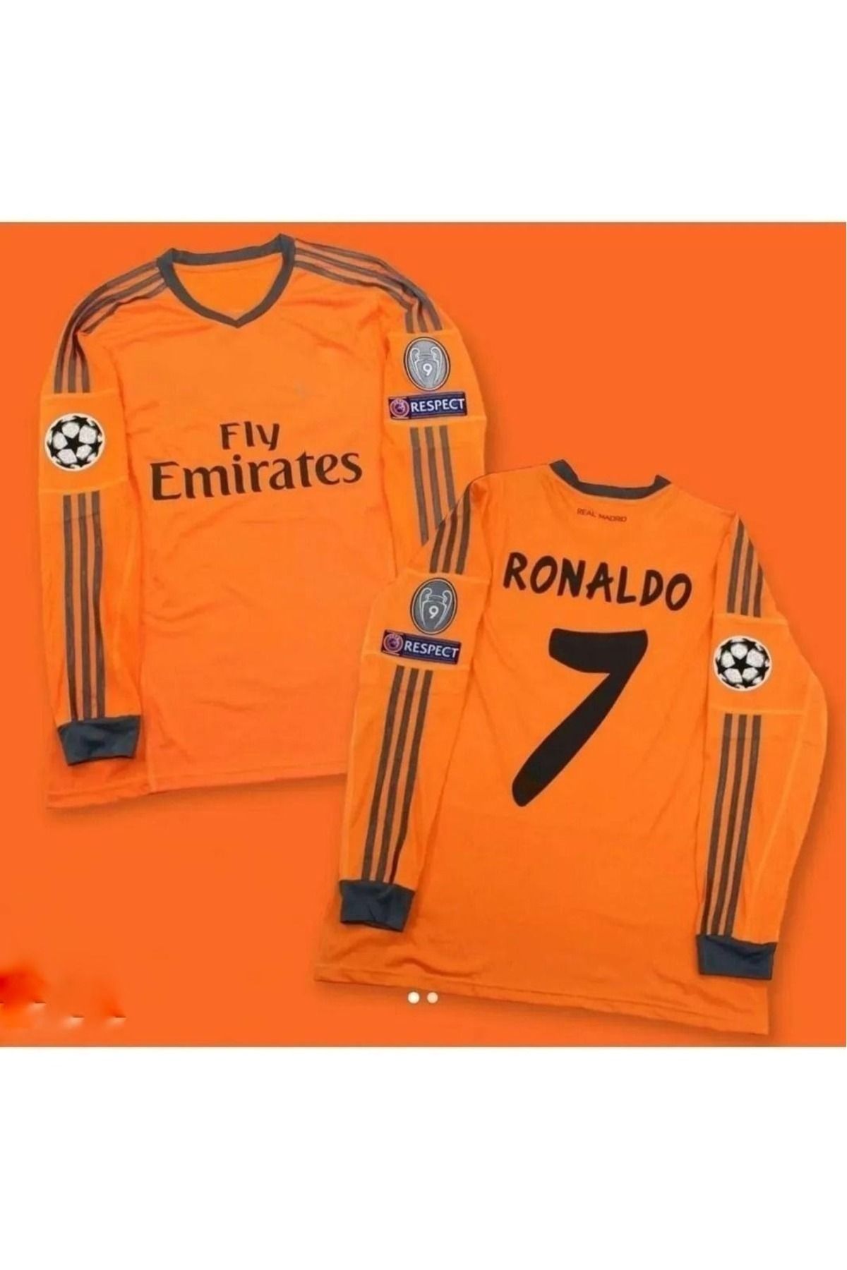 jabuka R.E.A.L M.A.D.R.D.İD CRİSTİANO RONALDO TURUNCU FORMASI ( ORANGE )