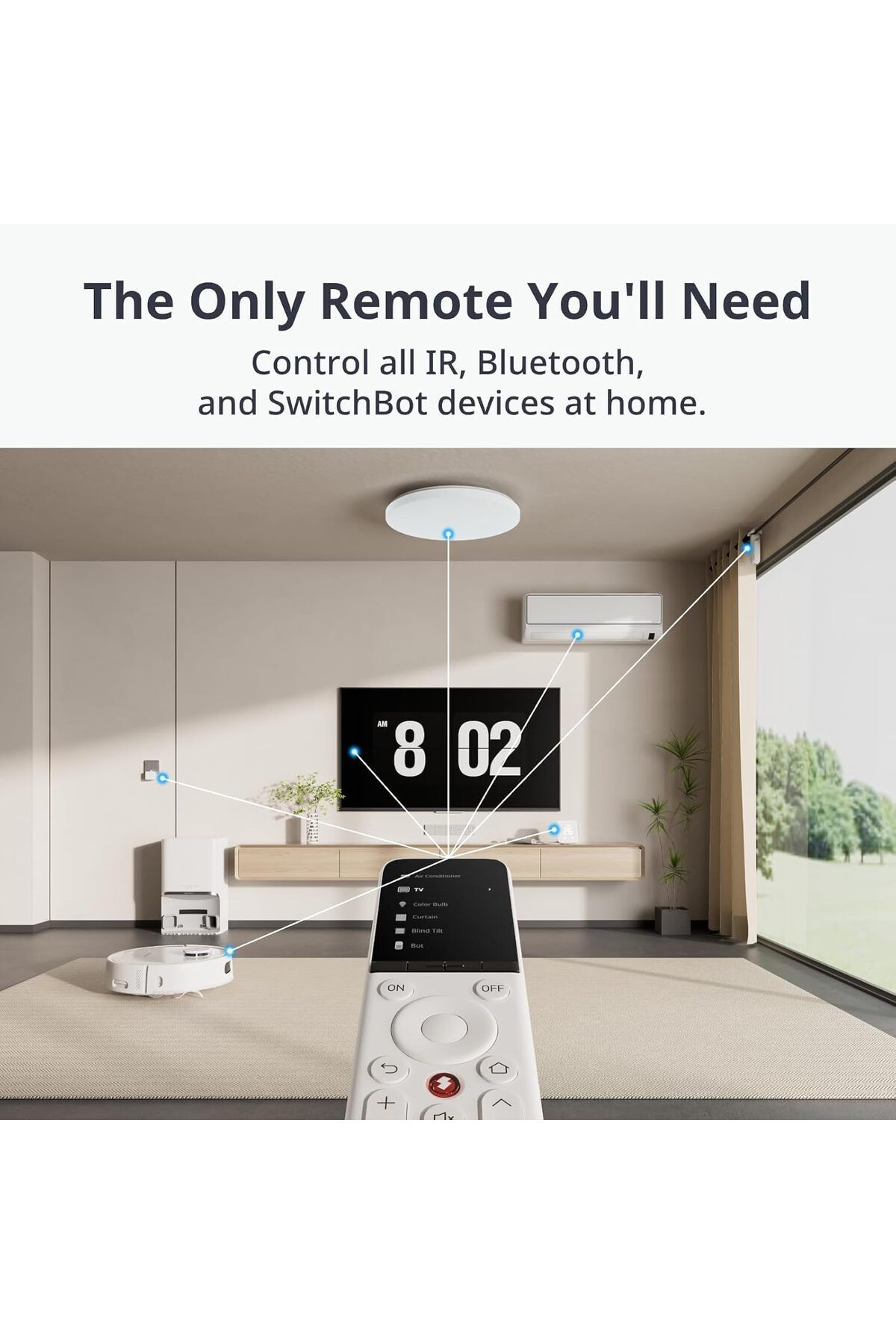 SwitchBot-Universal Remote Control with Customizable APP, All-in-one Smart Remote Control 6