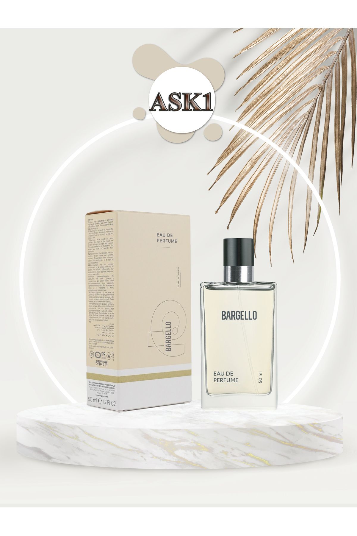عطر زنانه Ask1 Floral Edp 50 ml Bargello