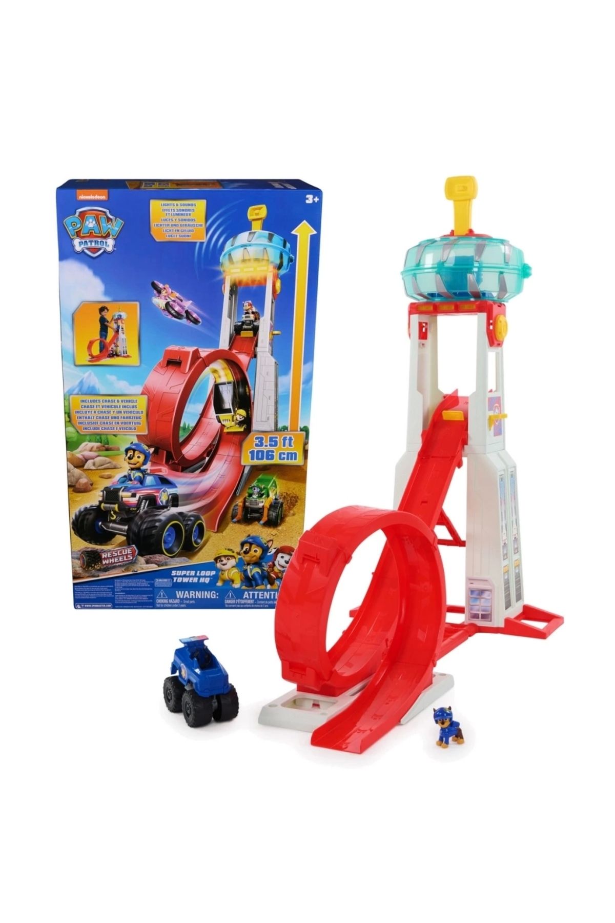 NessiWorld Paw Patrol Rescue Wheels Temalı Oyun Seti ve Figürü