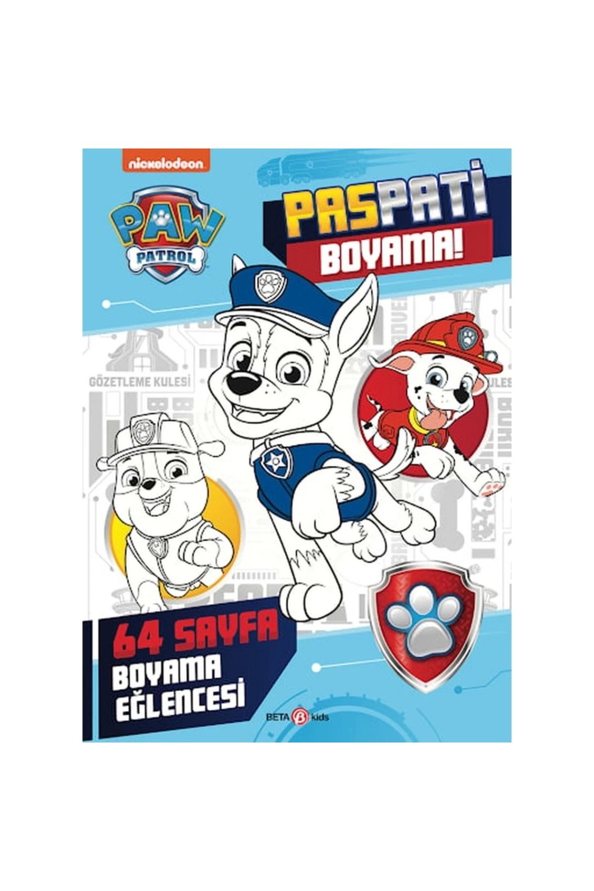 TWOX Çocuk Paw Patrol Paspati Boyama!