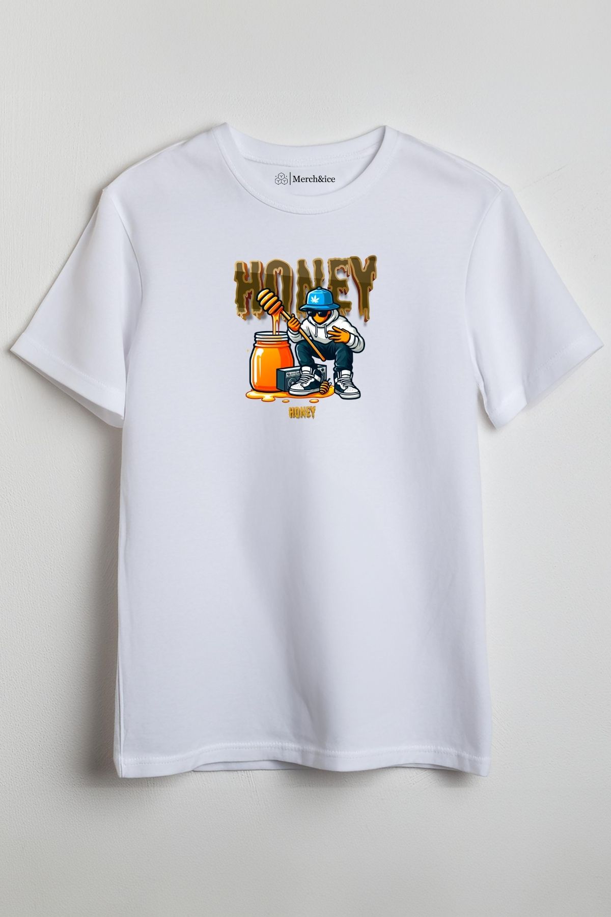 Merch&ice Honey Man Baskılı Unisex T-Shirt