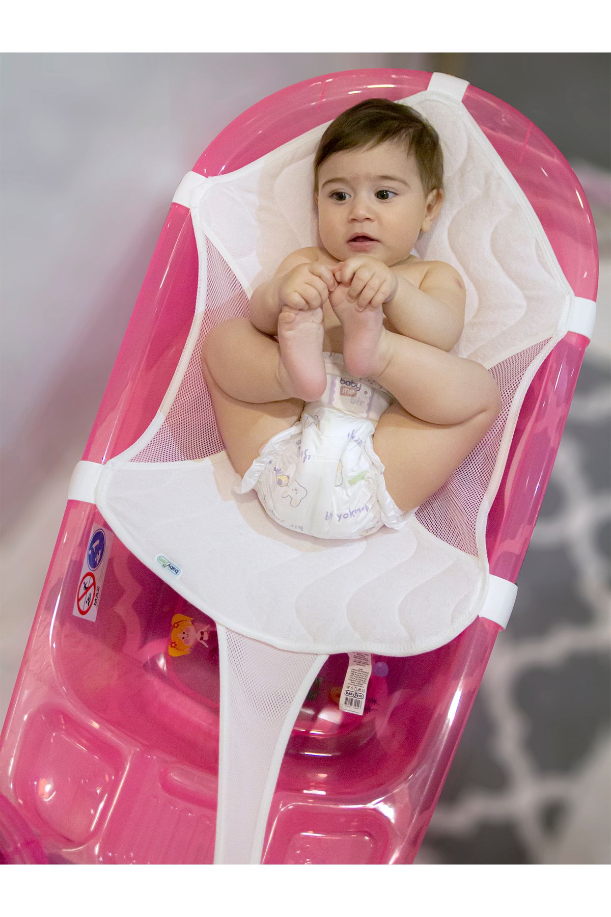 Babyjem Prosop Plasă Pentru Cadă Mare - One Size