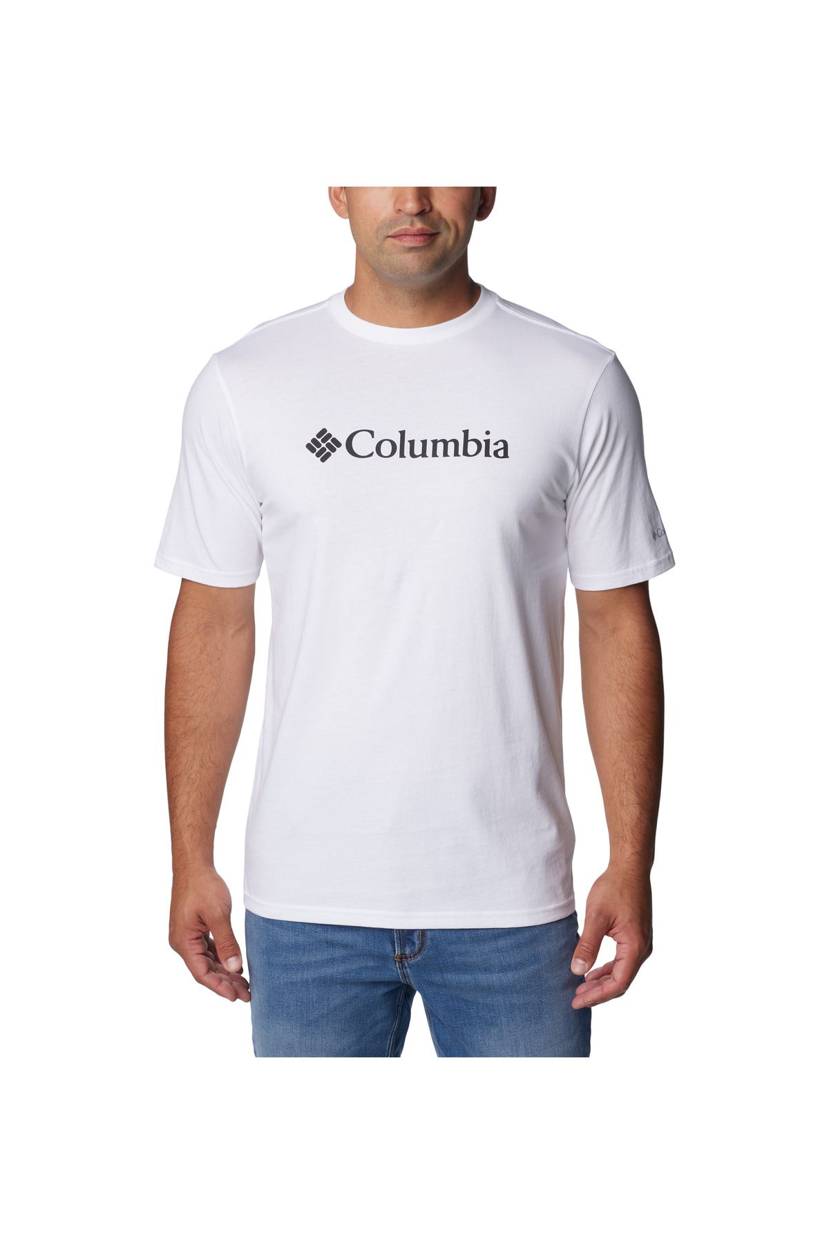 Columbia-White Sports T-Shirt Cl 1680051 -100 2