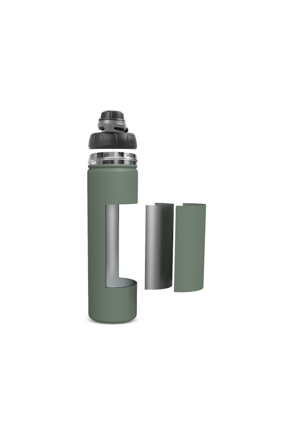 فلاسک  خاکی کاراجاKaraca | 1.00014E+12 اورجینال - تصویر 2