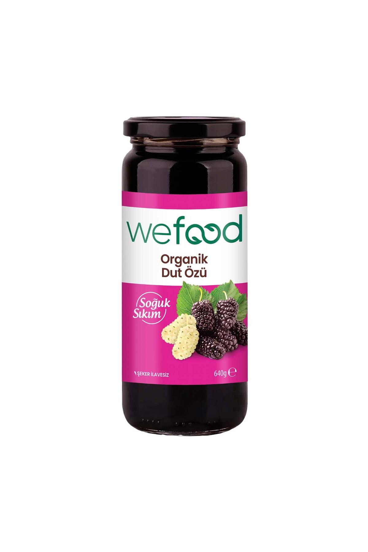 Wefood Organik Glütensiz Vegan Katkısız Dut Özü 640 Gr (soğuk Sıkım)