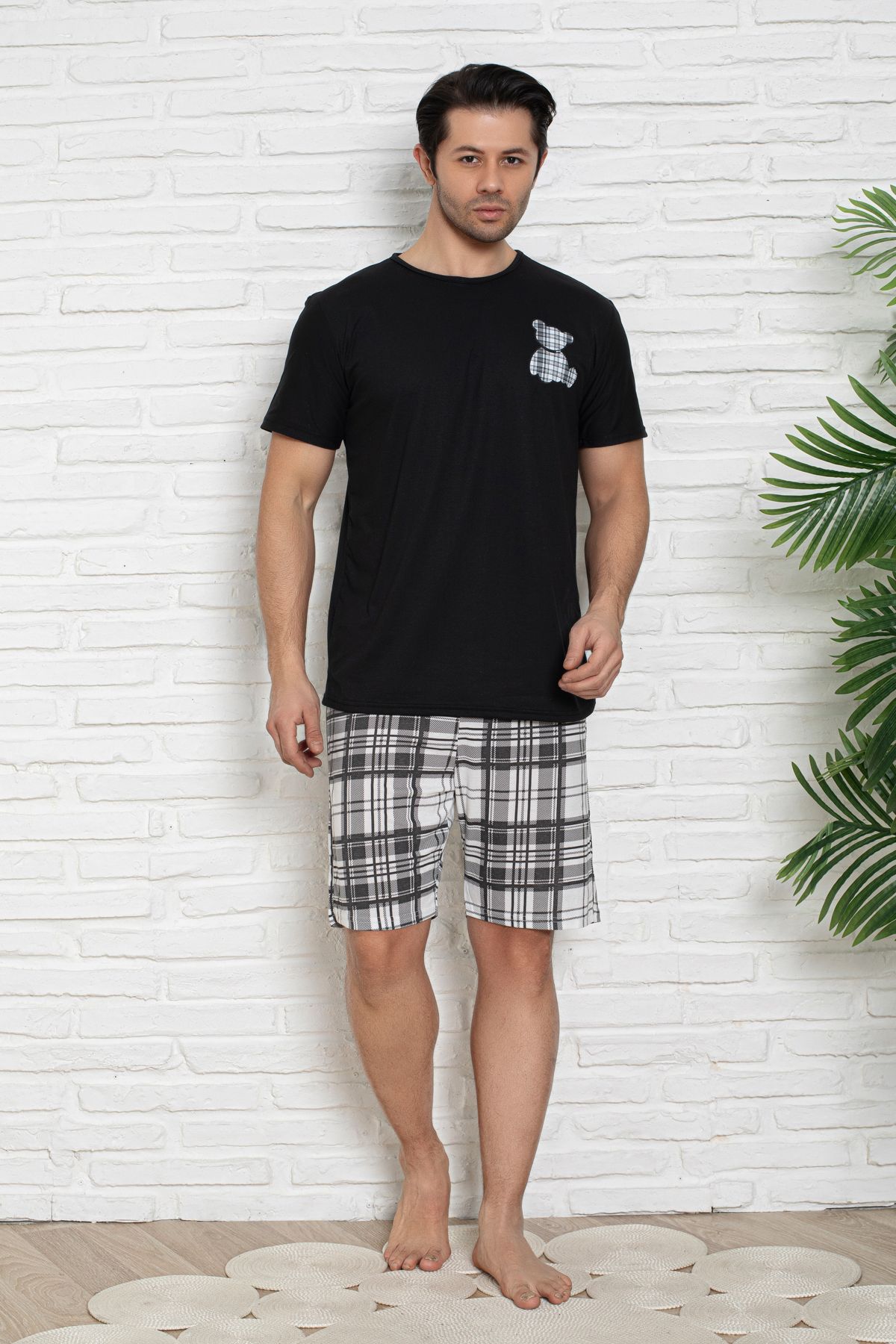 trendyol-man-mens-plaid-short-homewear-regula