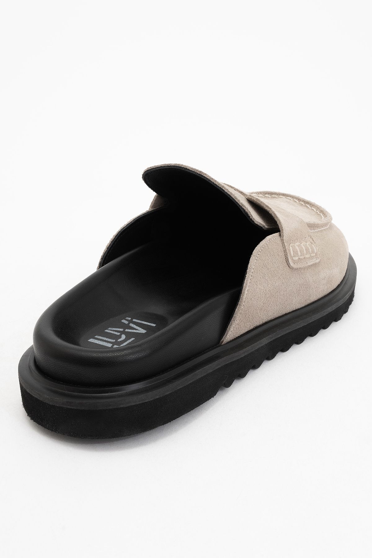 دمپایی نود زنانه جیر بژ Laven Beige اورجینال luvishoes