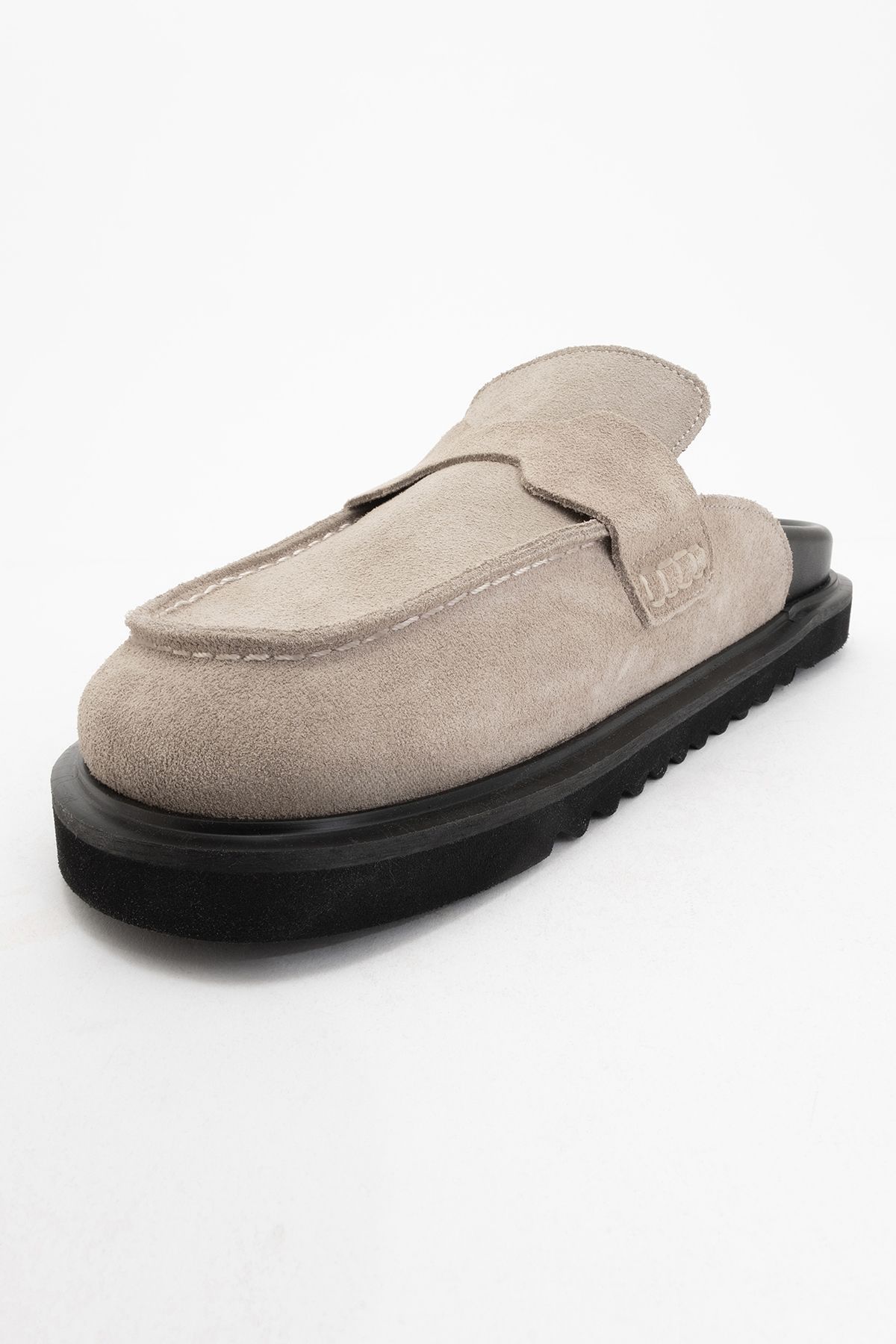 دمپایی نود زنانه جیر بژ Laven Beige اورجینال luvishoes
