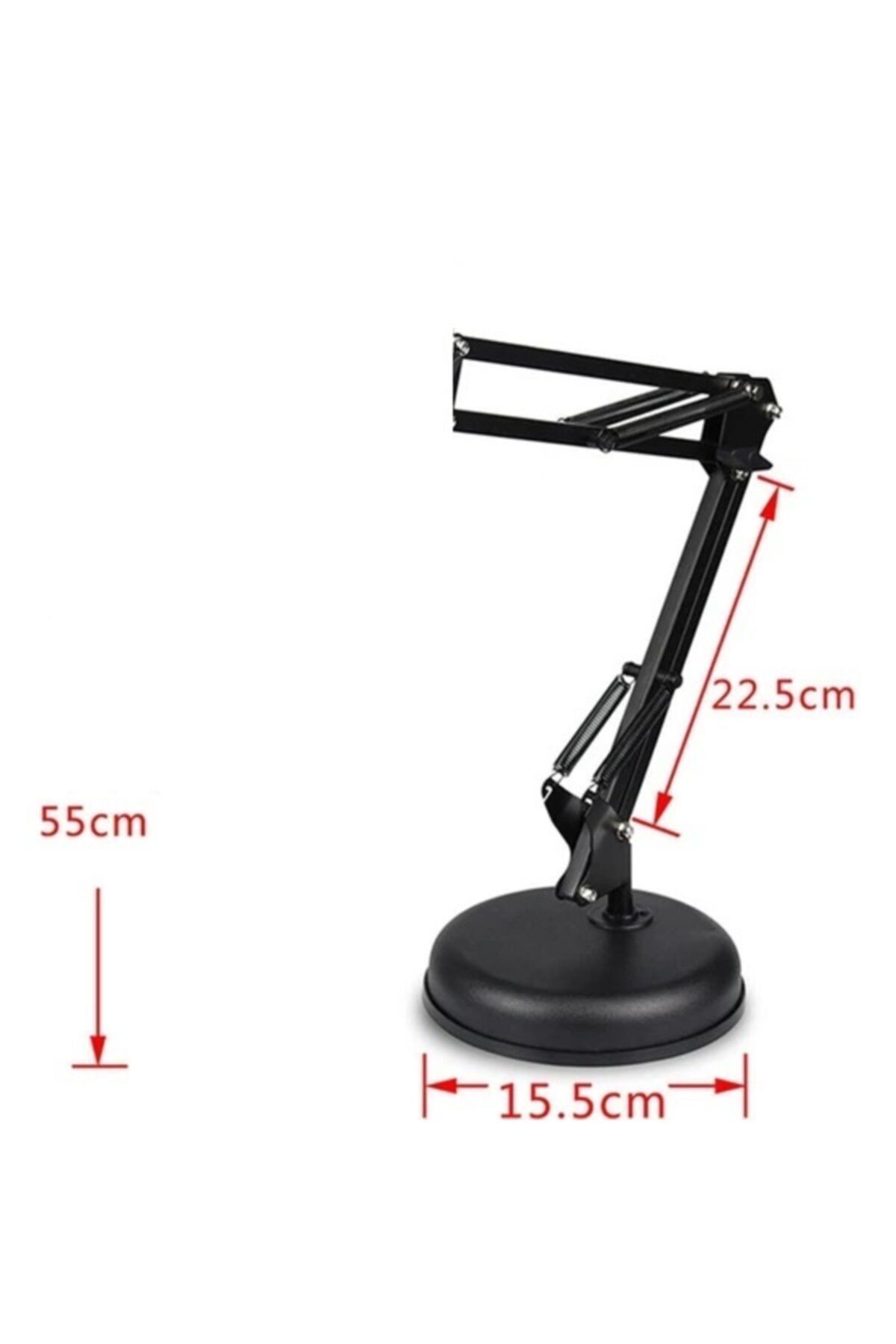 TahTicMer Tablet Tutucu Süspansiyon Standlı Tablalı Masa Sabitlemeli Katlanabilir Universal Ipad Stand