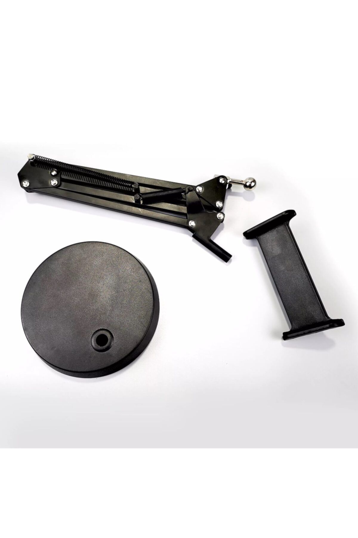 TahTicMer Tablet Tutucu Süspansiyon Standlı Tablalı Masa Sabitlemeli Katlanabilir Universal Ipad Stand