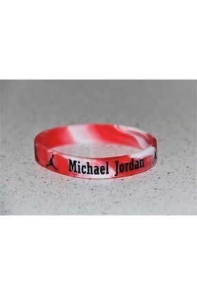 Michael Jordan Kırmızı Beyaz Jumpman Basketbol Nba Bileklik SJ232323