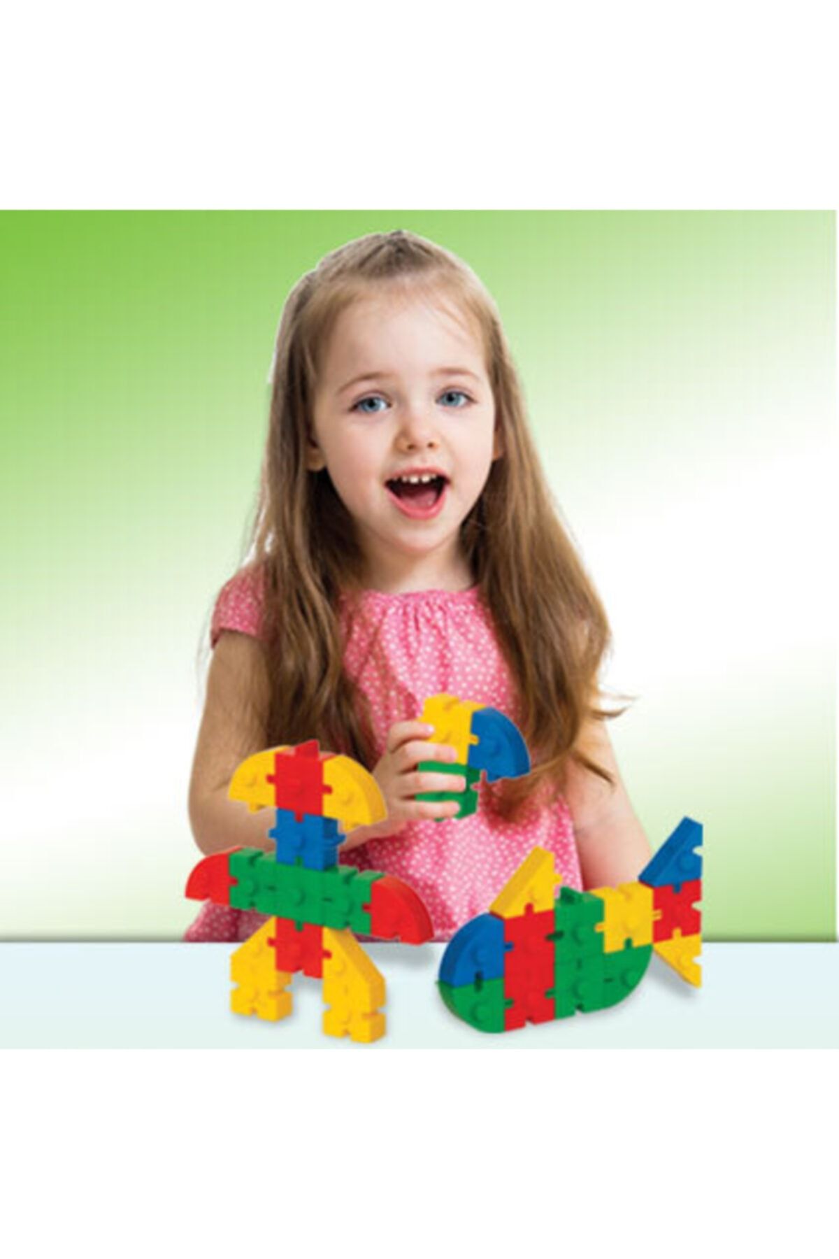 hediyecik-Educational and Creative Smart Blocks Game Set 80 Pieces 3
