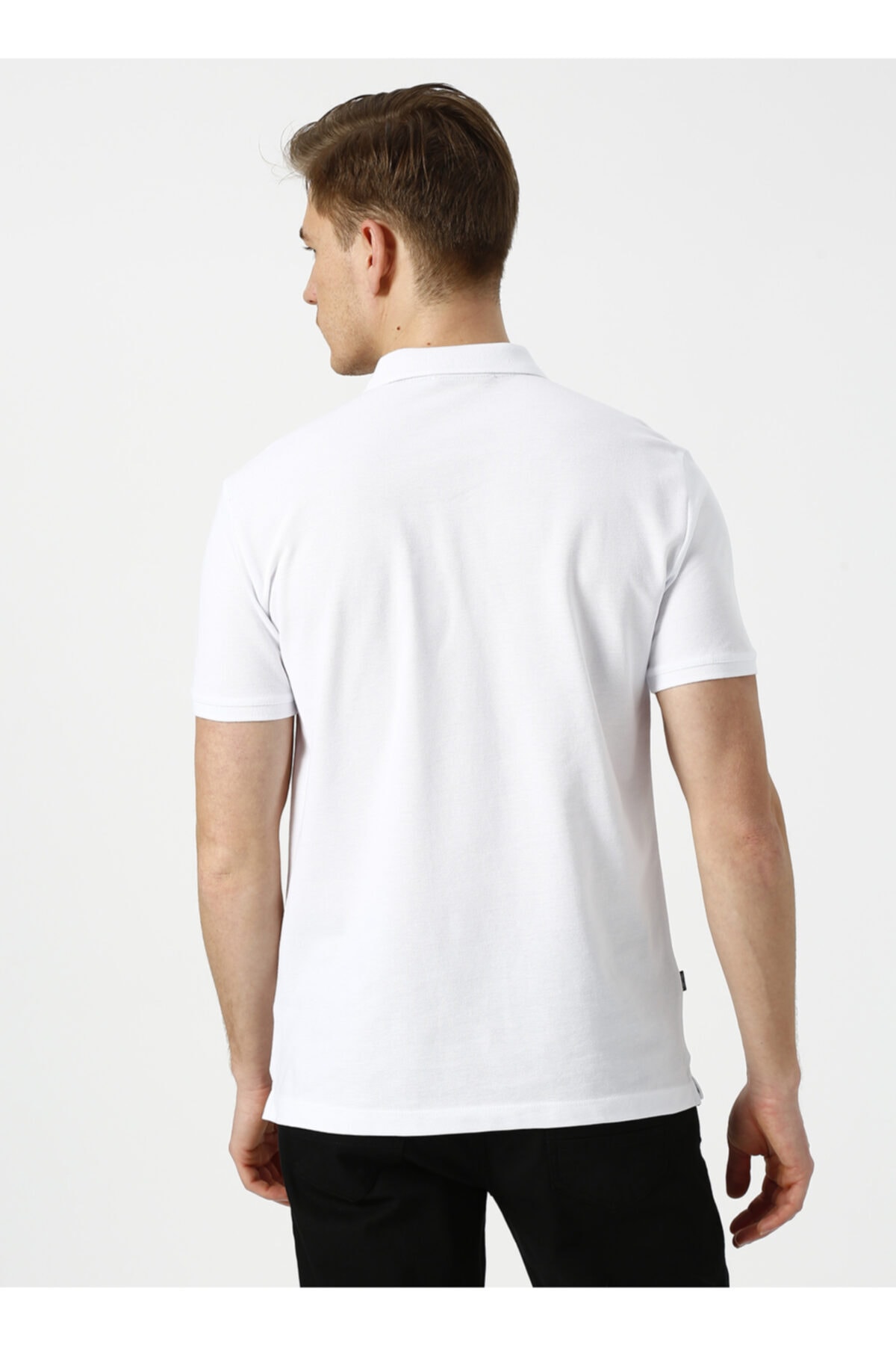 تیشرت مردانه سفید پیرکاردین | 5002382091 اورجینال - تصویر 3