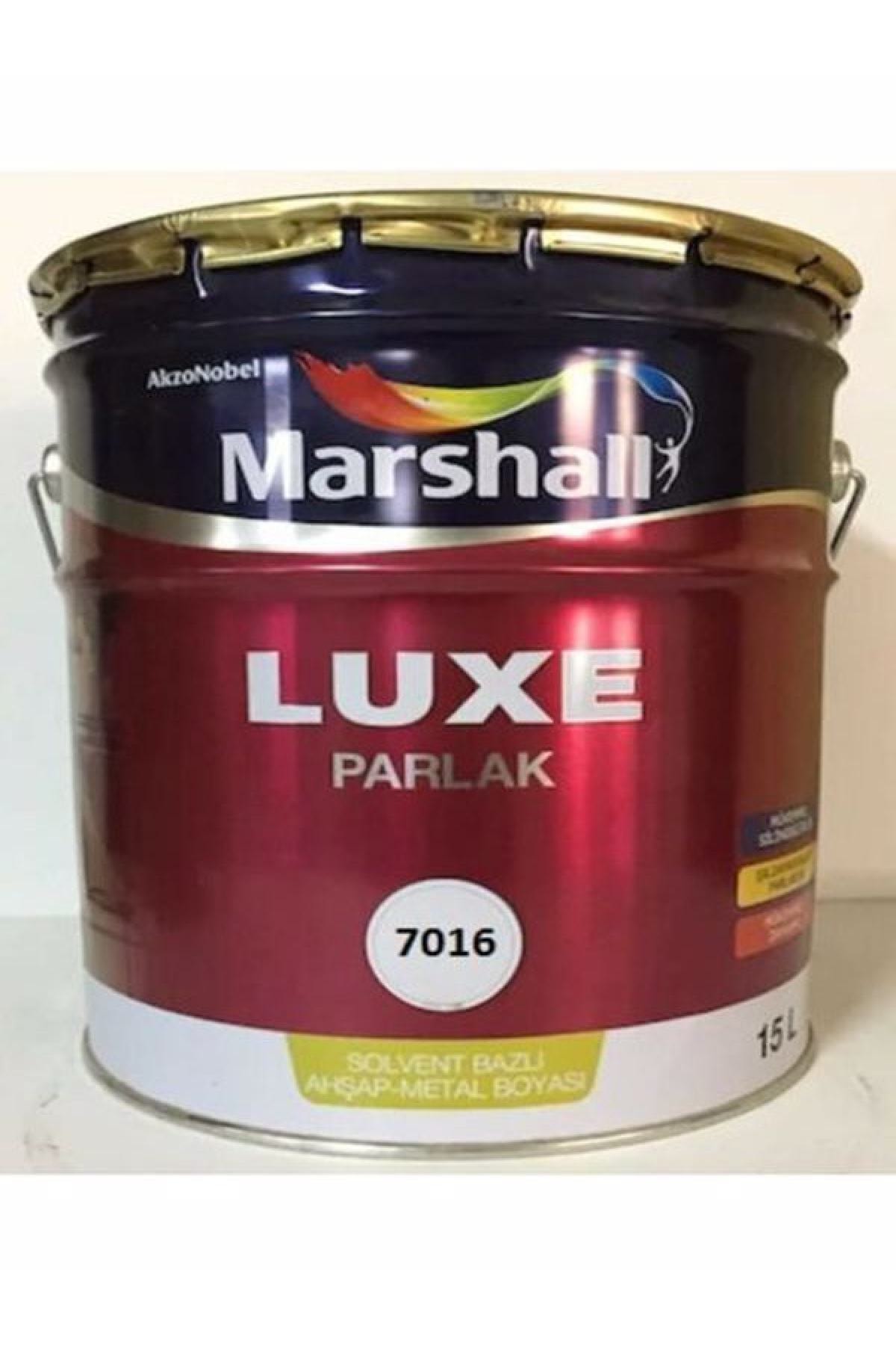 Marshall Luxe Parlak Yağlı Boya Antrasit 15 Lt (20 Kg)