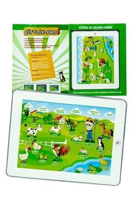 Eğitici Çiftlik Pad Türkçe Oyuncak Tablet Bilgisayar Laptop vn-8698555749561