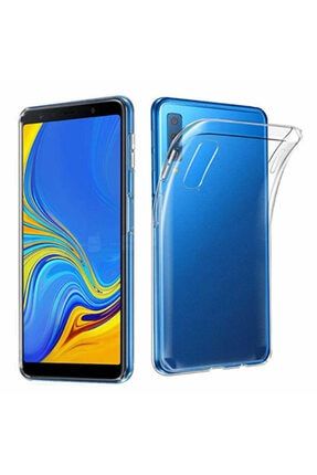 Samsung Galaxy A7 2018 Kılıf Ultra Ince (0.2 MM İNCELİK) Şeffaf Silikon İNCNMN18