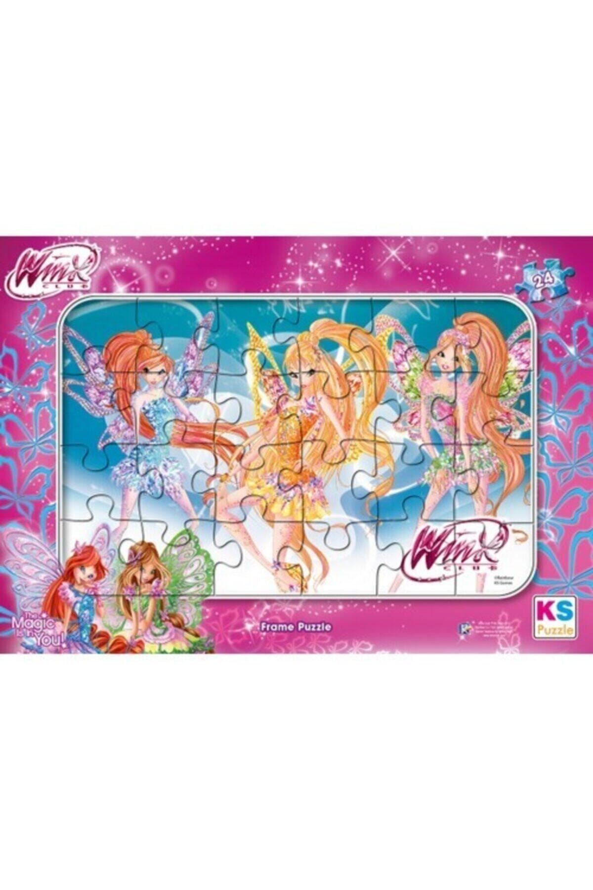 پازل ها و یاپبوزهای کودک مردانه زنانه Winx Frame 24 Winx704 Ks Games