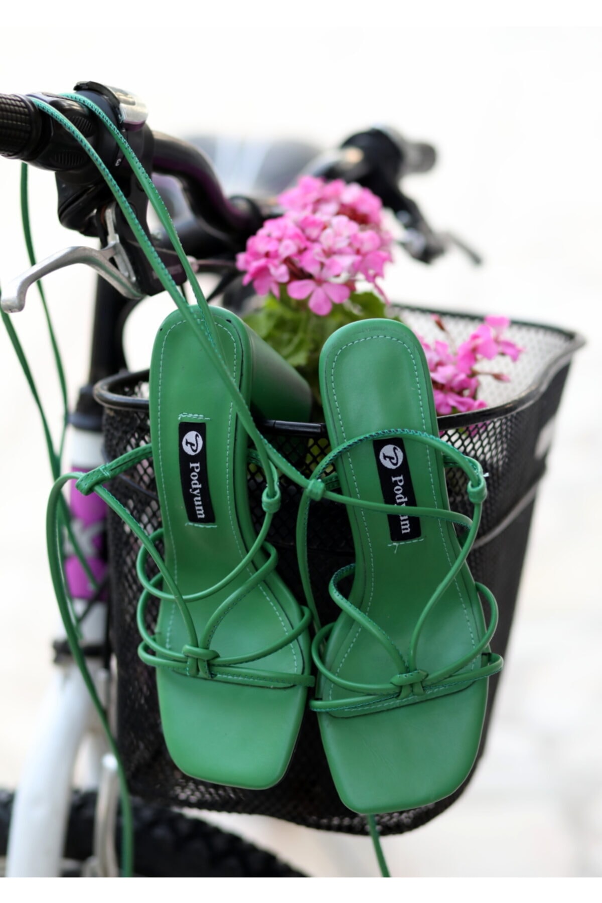 "ceyli" Yeşil Topuklu Ayakkabı