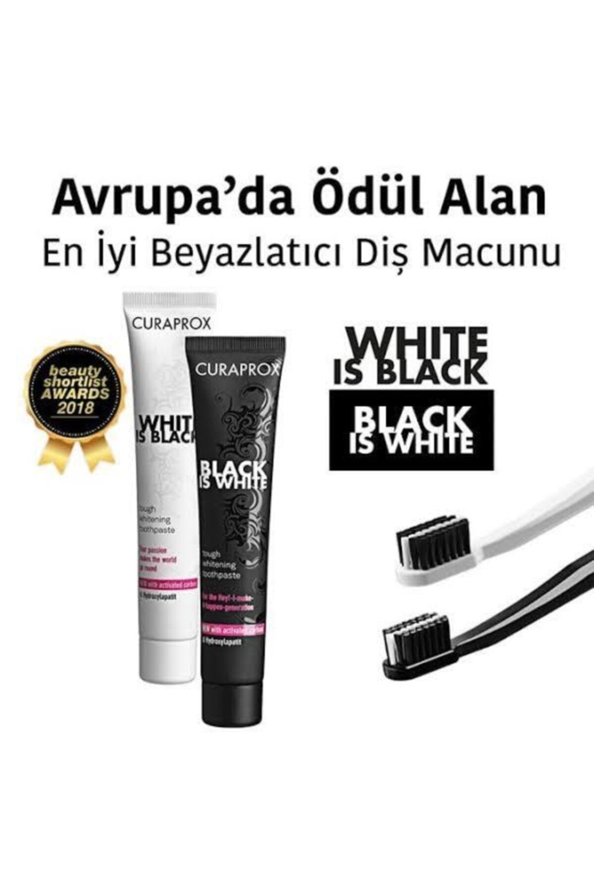 Curaprox-Black Is White Whitening Toothpaste 90 Ml 2