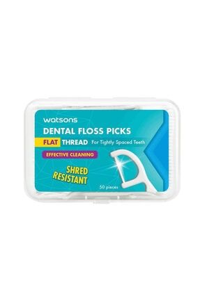 Flat Thread Dental Floss Picks 50 Adet TYC00209672816