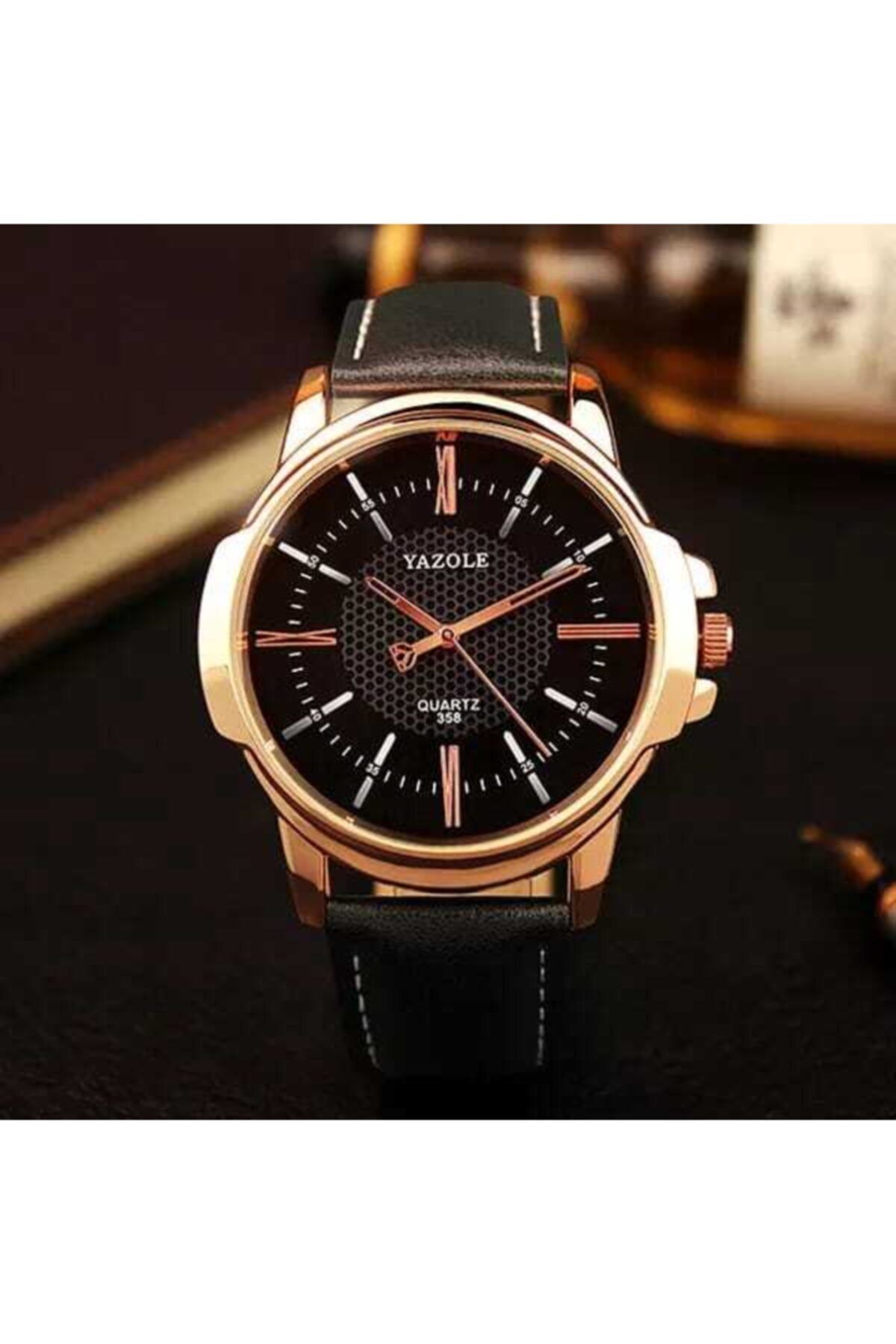 Yazole Watch Black Trendyol