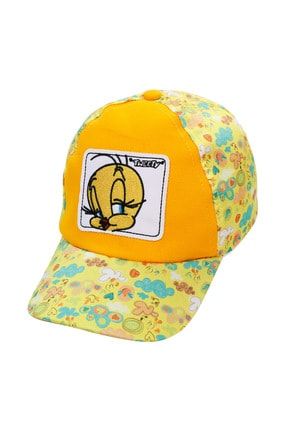 Tweety Kız Çocuk Kep Şapka 2-5 Yaş Sarı A6B962116Y11