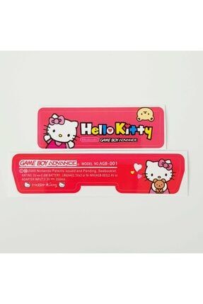 Nintendo Gameboy Advance Arka Yapıştırma Hello Kitty Gba Back Tag Sticker Model 02 PP1128