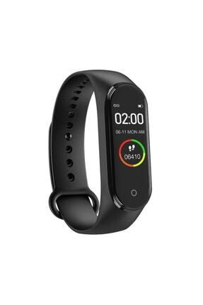 M4 Akıllı Saat Bileklik Kalp Hızı Kan Basıncı Nabız Pedometre Smart Watch kg1007422