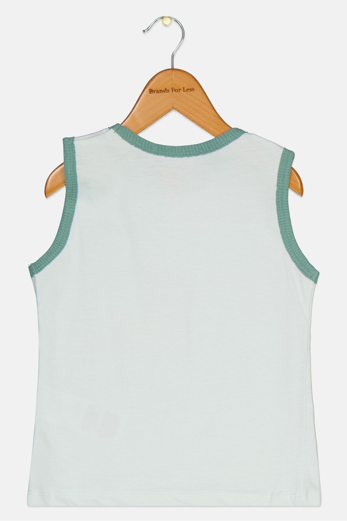 Cool Club-Toddlers Boy Sleeveless Graphic Print Top, Sage Green Combo 2