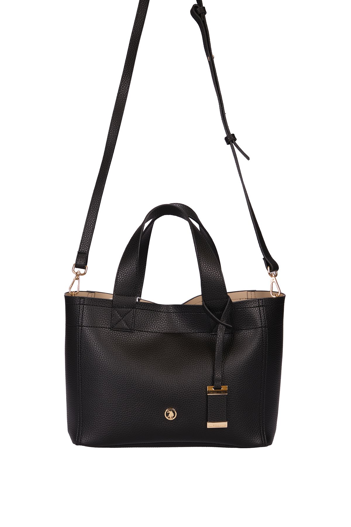 کیف شانه زنانه مشکی Us25188 U.S. Polo Assn.