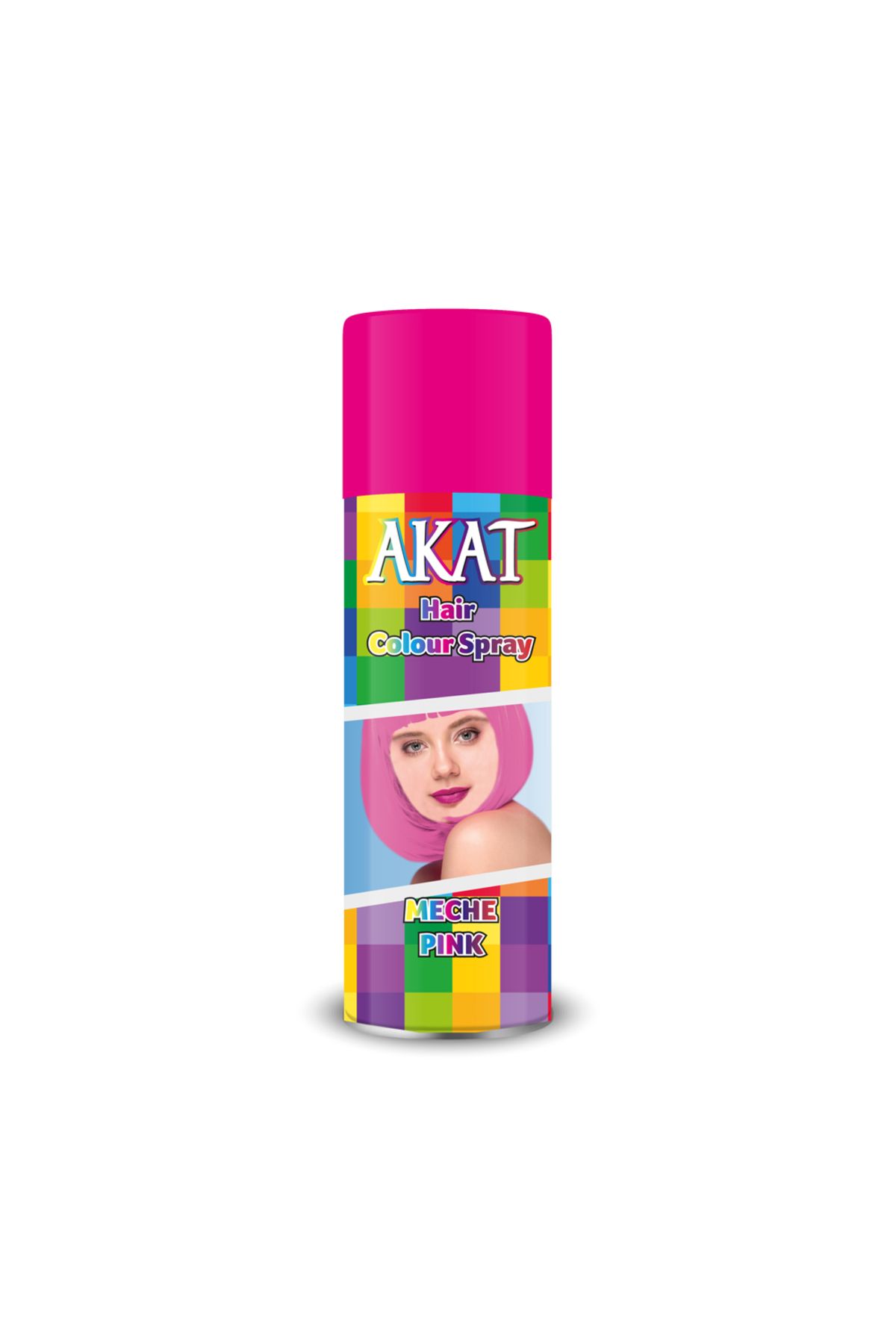 Akat Gardi Akat Renkli Saç Spreyi Meche 180 Ml Pembe