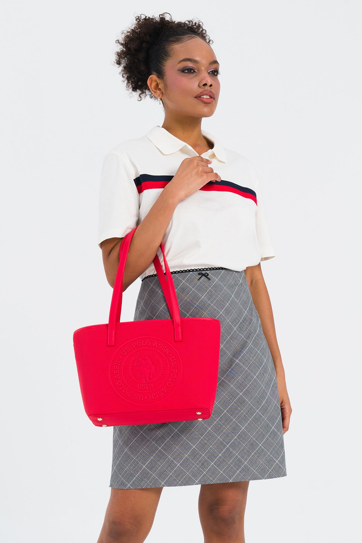 کیف شانه زنانه A.Red Us25271 U.S. Polo Assn.