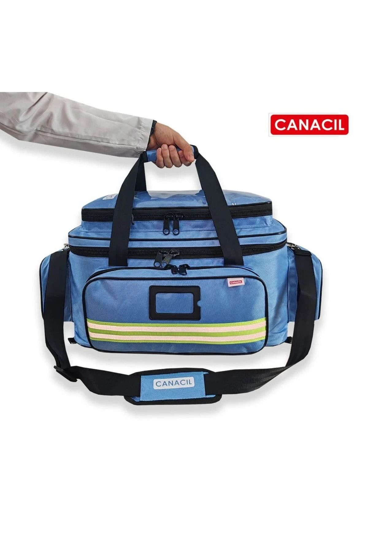 CANACIL 63 Cm Travma Çantası - Mavi - CANACIL - MAHİR Serisi