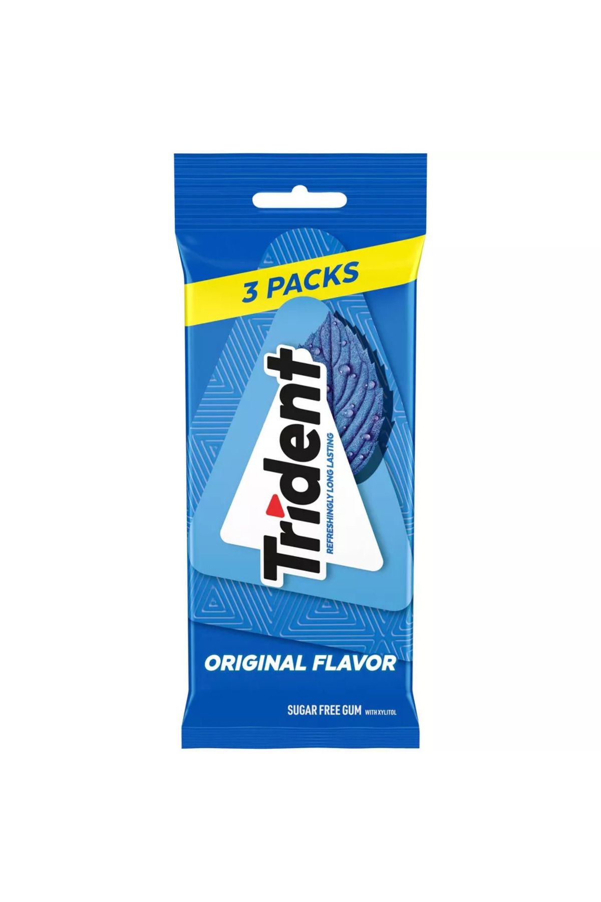 Wrigleys Trident Original Flavor Sugar Free Gum Şekersiz Sakız 42 Sticks